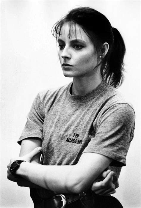 Jodie foster was concerned that the silence of the lambs was going to make the fbi look stupid. This is a great picture of Jodie Foster from "The Silence ...