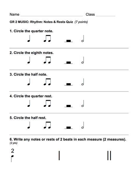 Music Grade 2 Worksheets Free Musical Instruments Word And Picture