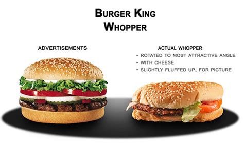 Burger King Has Whopper Size Lawsuit Which Claims Ads For Burgerare A Sham