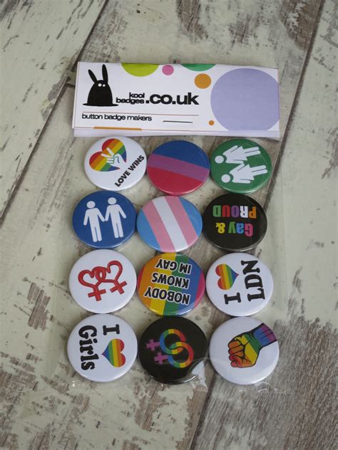 Gay Badges Lesbian Badges And Lgbt Pride Badges Artofit
