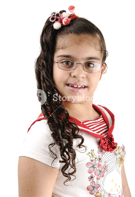 Adorable Portrait Of A Diverse School Girl Royalty Free Stock Image Storyblocks