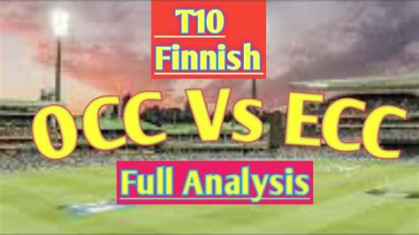 Dinesh chandimal will lead the team sri lanka side at the t10 league 2017 in the uae. ECC Vs OCC Finnish T10 league || Dream11 Dream11Tips ...