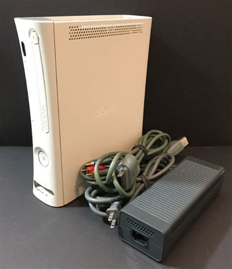 Microsoft Xbox 360 Core White Console On Mercari Console System