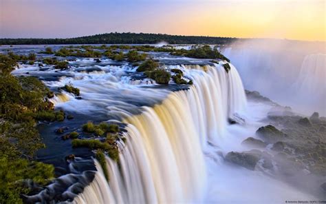 Waterfall Timelapse Iguazu Falls Hd Wallpaper Nature And Landscape