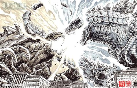 Godzilla Vs Gamera Creators4comics By Kaijusamurai On Deviantart