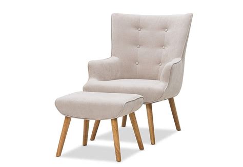 Accent chairs come in different types and these can look lovely in the bedroom. Traby Accent Chair with Foot Stool | Super Amart for ...