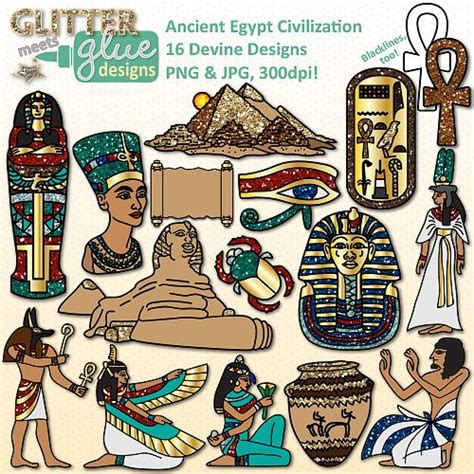 Ancient Egyptian Civilization Art Clip Art Library