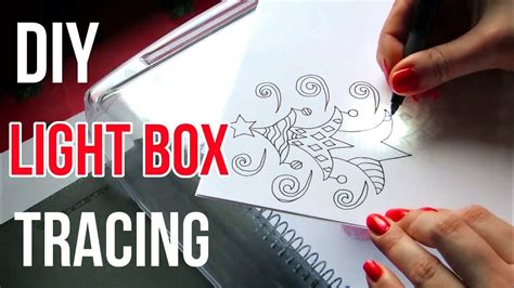 Diy homemade photo light box. DIY Light Box Tracing || Art Tips - YouTube
