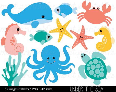 Water Creatures Clipart 20 Free Cliparts Download Images On