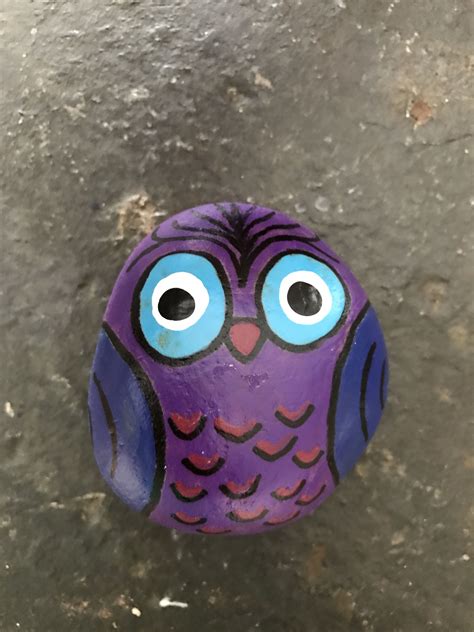 14 Easy Owl Rock Painting Ideas Painting Art Painting Art