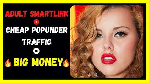 How To Make Money Online Adult Smartlink Popunder Trafficbig Money