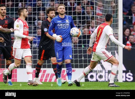 Amsterdam Netherlands March 5 Goalkeeper Jasper Cillessen Of Nec