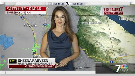Sheena Parveens Morning Forecast For April 22 2021 Nbc 7 San Diego
