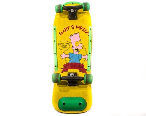 Bart Skateboard Bilscreen