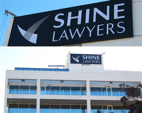 Shine Lawyers Surreal Signs