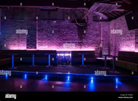 Night Club Dance Floor And Seating Interior Design Stock Photo Alamy