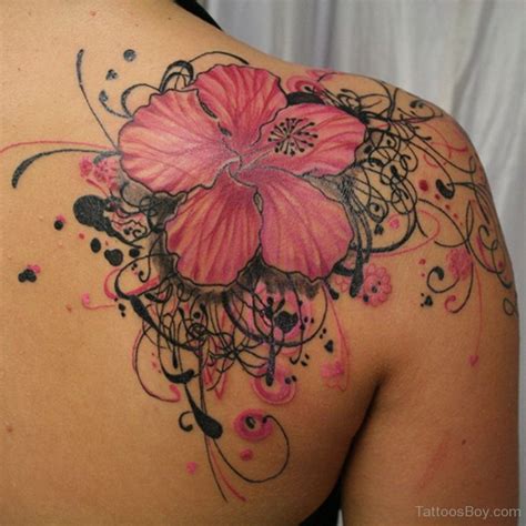 Hibiscus Flower Tattoo Design On Back Tattoo Designs Tattoo Pictures