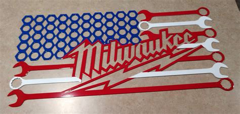 Custom Milwaukee Tools Flag Etsy