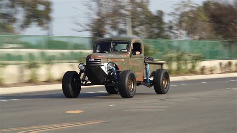 Supercharged Gmc Hot Rod Truck Goes The Ford Way When Playing Off