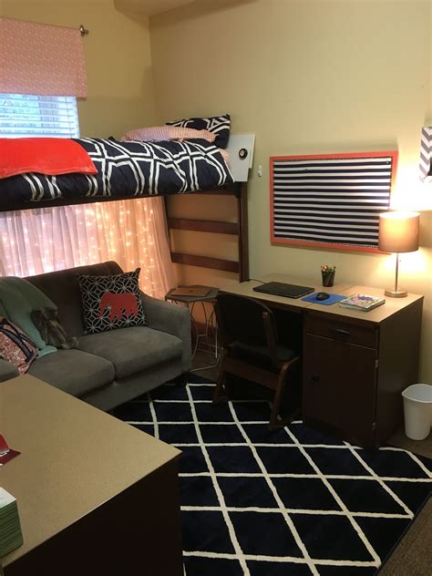 University Of Alabama Dorm Ridgecrest South Katie S Room Cool Dorm Rooms Dorm Sweet Dorm