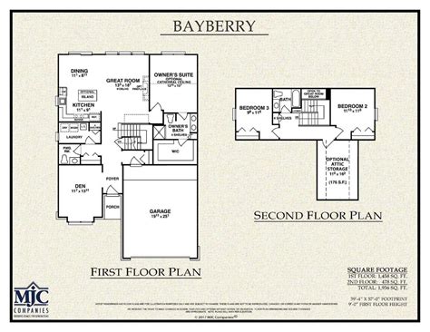 Bayberry New Start Base House Available Homes Mjc Companies®