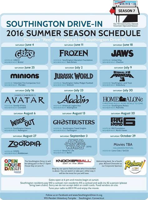 Please make sure you check and verify your tickets. https://www.facebook.com/SouthingtonDriveIn/photos/a ...