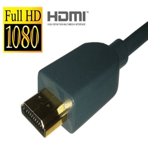 Microsoft Xbox 360 Grey Hdmi Cable Bulk Packaging