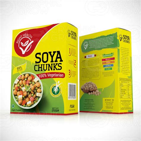 Soya Chunks Packaging Graphicgrow