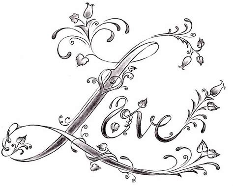 Love Tattoo Design By Denise A Wells Tattoo Designsketch Flickr