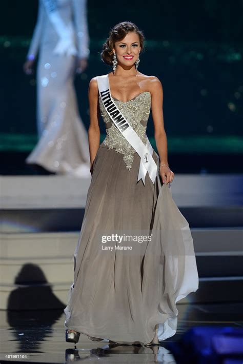 Miss Lithuania Patricija Belousova Participtaes In The 63rd Annual