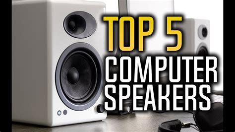 Edifier knows all about making some of the best computer speakers, and the r1280db is a fine addition to the brand's long line of heritage receivers. ️ Best Computer Speakers in 2017! - YouTube