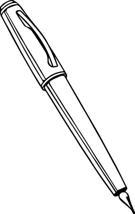 Pen Coloring Pages Coloring Home