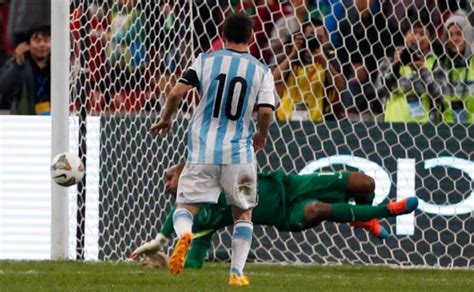 photos messi misses penalty as argentina lose to brazil rediff sports