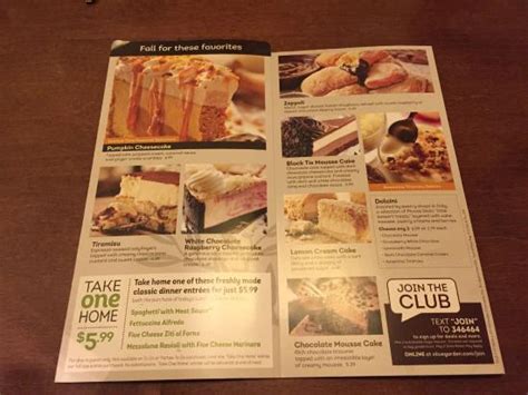 The olive garden restaurant has introduced an olive garden menu 2 for 25. Tour of Italy (Split for Two) - Picture of Olive Garden ...