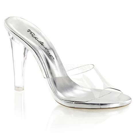 4 Clear Glass Slippers Cinderella Princess Bridal Wedding Heels Prom Shoes 7 8 Ebay