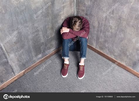 Depressed Teenage Boy Stock Photo By ©natashafedorova 151109800