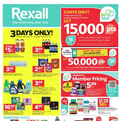 Rexall Weekly Flyer Weekly Savings Mb Feb 16 22