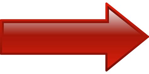 ขวา ลูกศร สีแดง กราฟิกแบบเวกเตอร์ฟรีบน Pixabay Pixabay
