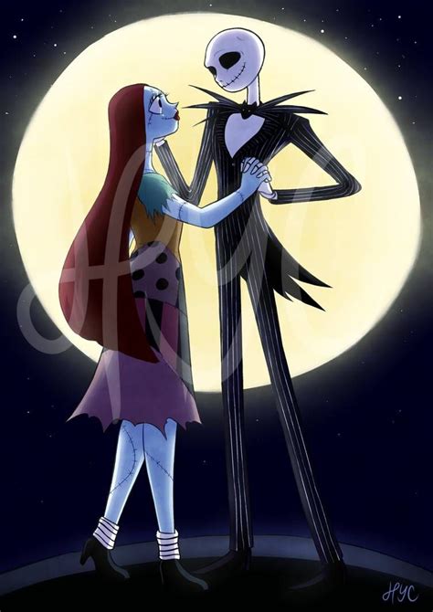Commission Jack And Sally By Chocogummies On Deviantart Nightmare