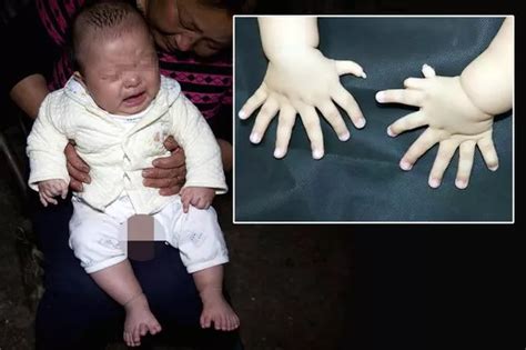 Baby Born With Fingers And Toes Undergoes Surgery To Remove Extra Digits Uk News