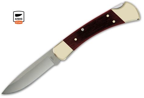 Buck Knives 110 Rosewood Drop Point Folding Hunter Knife Wsheath