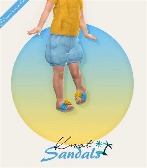 Knot Sandals Toddler Version At Simiracle Sims 4 Updates