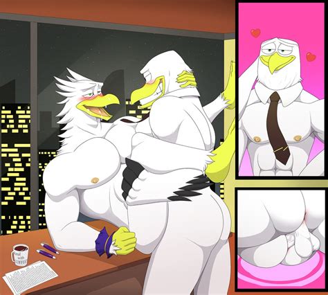 Rule 34 Anal Anal Sex Anthro Avian Balls Bird Chaotic Duo Elfein Frafdo Male Penetration Penis