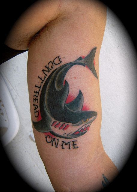 Dont Tread On Me Shark Tattoo Hai Tattoos Life Tattoos Body Art