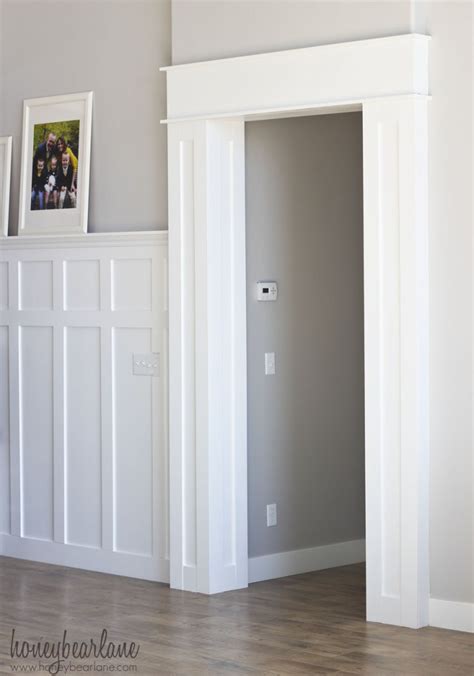 Maybe you would like to learn more about one of these? DIY Doorway Trim - HoneyBear Lane