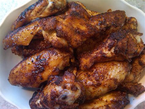 The sugars in the marinade caramelize beautifully on the grill and transform into a sticky, golden glaze. Michele's Woman Cave: Spicy Brown Sugar Wings