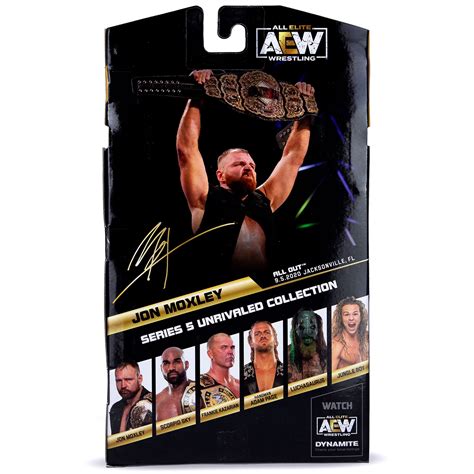 Buy Aew All Elite Wrestling Unrivaled Collection Jon Moxley 65 Inch