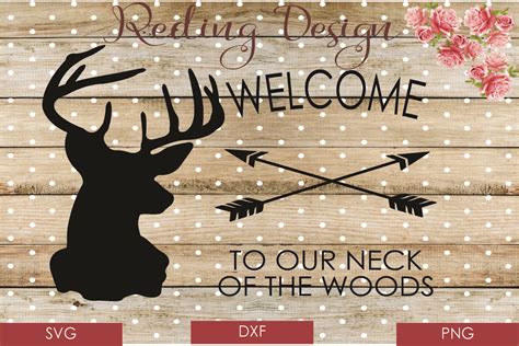 Our Neck Of The Woods Svg Dxf Png Digital Cut Files 84573 Svgs