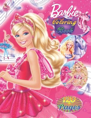 Cartoon Barbie Coloring Pages