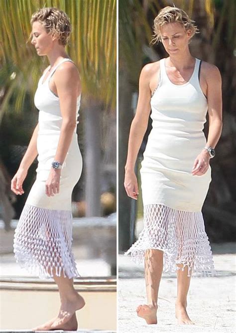 Charlize Theron Flaunts Her Enviable Bikini Body During Beachside Photo Shoot In Florida